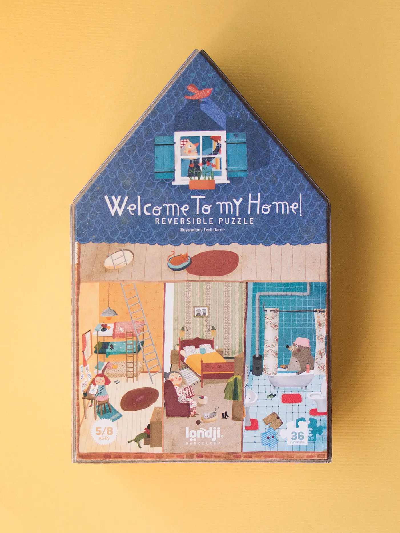 LONDJI | Puzzle WELCOME TO MY HOME 36 Teile | 